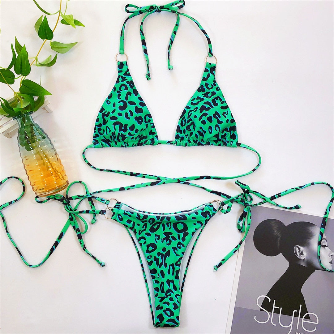 Elle Bikini with Crisscross Tie