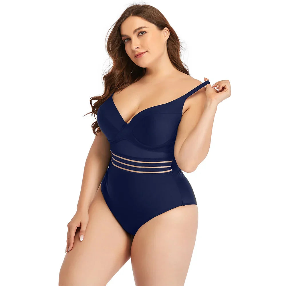 Shaping Elegance – Black One Piece