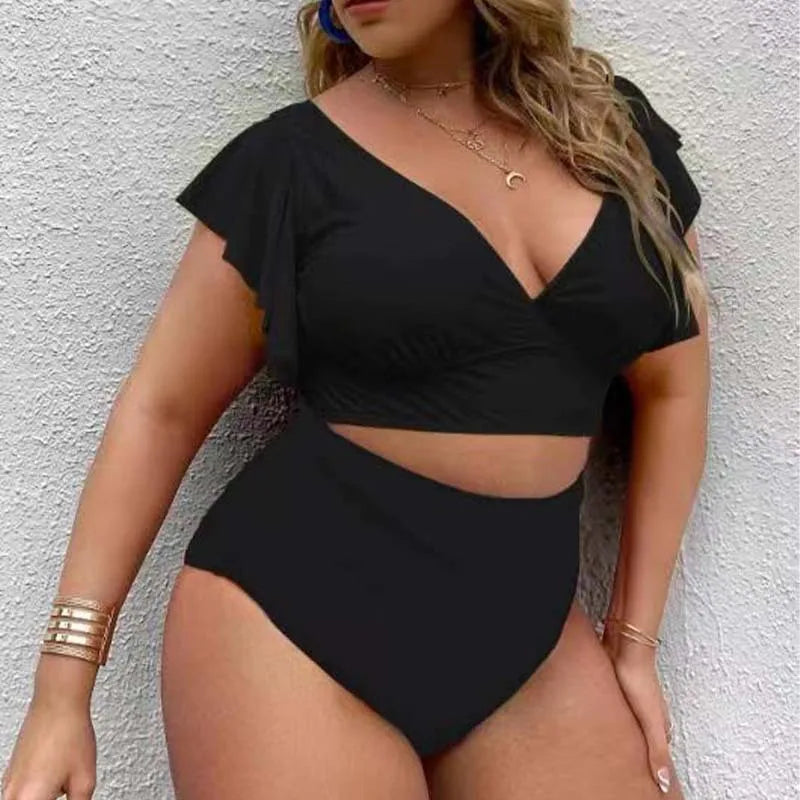 Floral Waves CurveFit - Bikini set