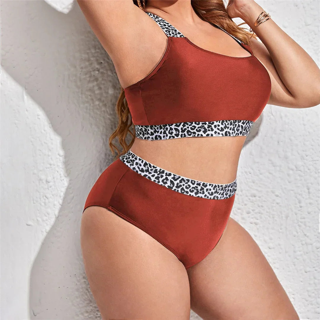 Leopard Print Bikini - 2 Pieces